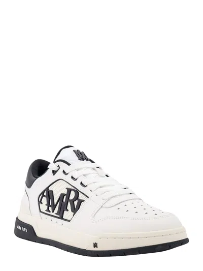 Shop Amiri Leather Sneakers With Lateral Logo