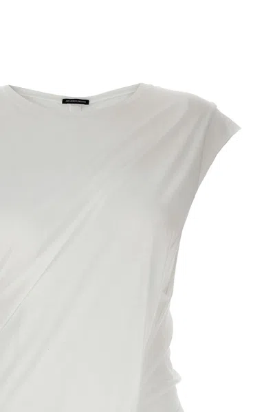Shop Ann Demeulemeester Women 'moora' Dress In White