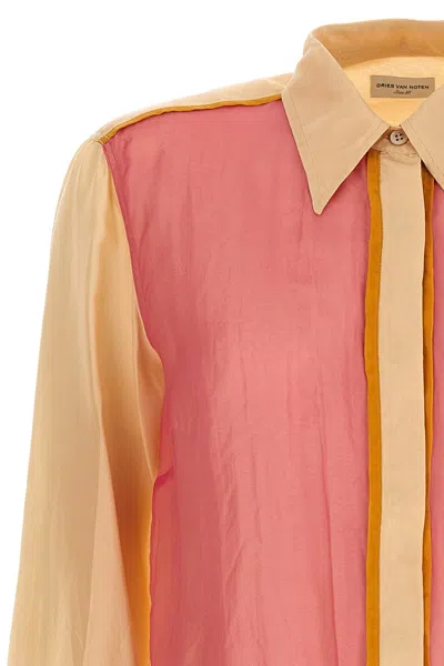 Shop Dries Van Noten Women 'chowis' Shirt In Multicolor