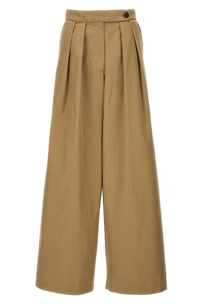 Shop Dries Van Noten Women 'pamplona' Trousers In Cream