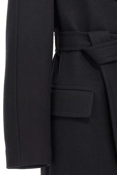 Shop Dries Van Noten Women 'rondas' Coat In Black
