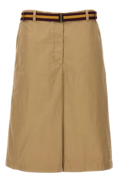 Shop Dries Van Noten Women 'sulia' Skirt In Cream