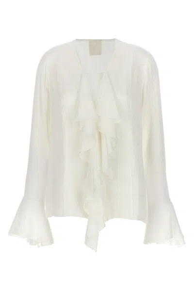 Shop Givenchy Women '4g' Shirt In White