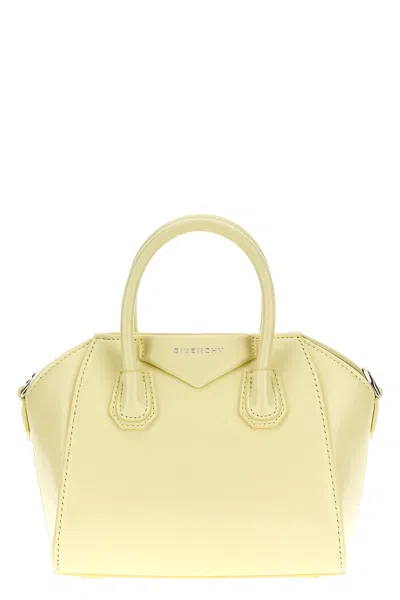 Shop Givenchy Women 'antigona Toy' Handbag In Yellow