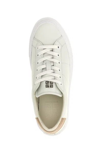 Shop Givenchy Women 'city Sport' Sneakers In Cream