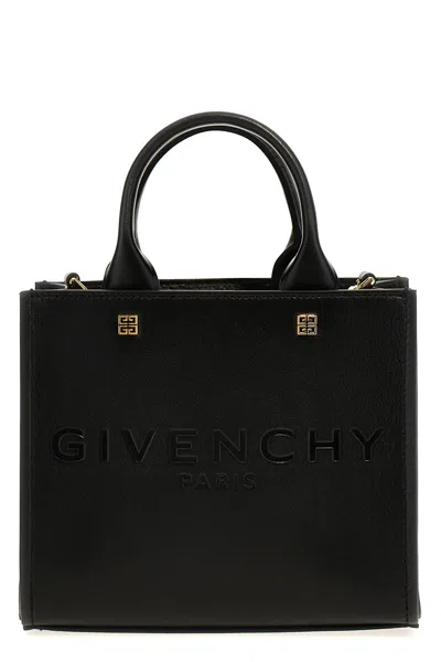 Shop Givenchy Women 'mini G' Shopping Bag In Black
