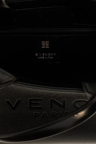 Shop Givenchy Women 'mini G' Shopping Bag In Black