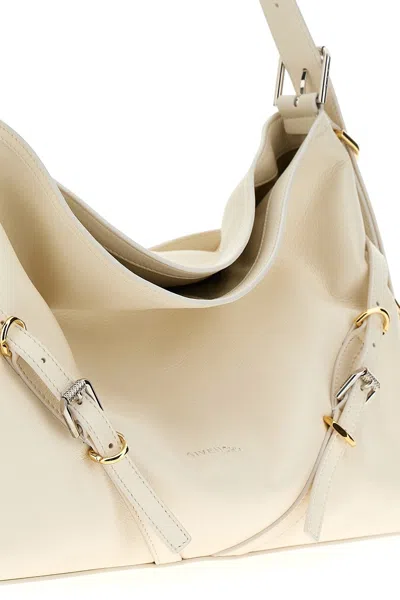 Shop Givenchy Women 'voyou' Medium Shoulder Bag In White