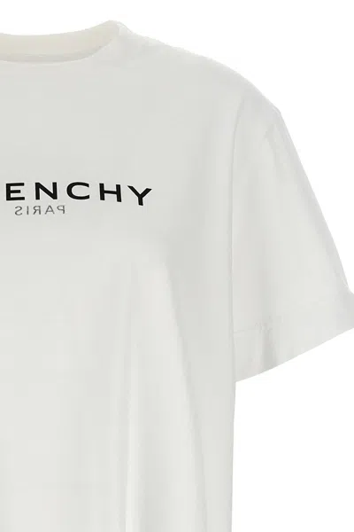 Shop Givenchy Women Logo T-shirt In White