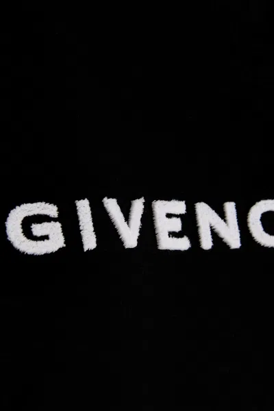 Shop Givenchy Women Velvet Logo T-shirt In Multicolor