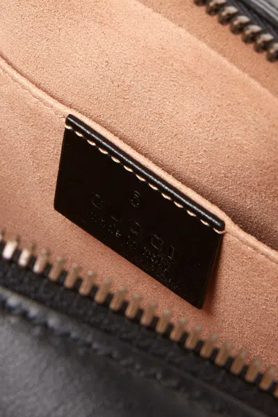 Shop Gucci Women 'gg Marmont 2.0' Small Crossbody Bag In Black
