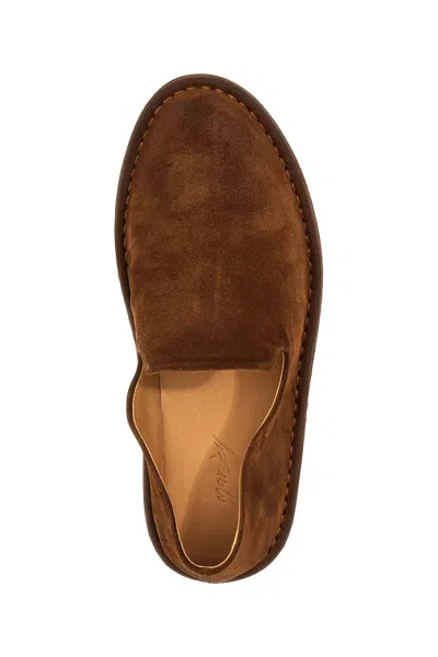 Shop Marsèll Men 'filo' Loafers In Brown