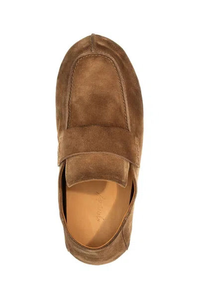 Shop Marsèll Men 'toddone' Loafers In Cream