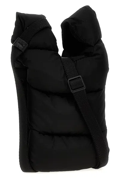 Shop Moncler Women 'legere Small' Crossbody Bag In Black