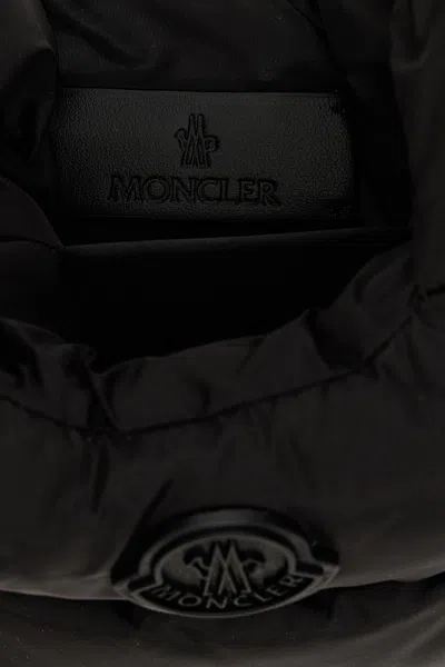 Shop Moncler Women 'legere Small' Crossbody Bag In Black