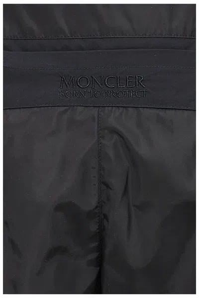 Shop Moncler Women Born To Protect Capsule Shorts In Black