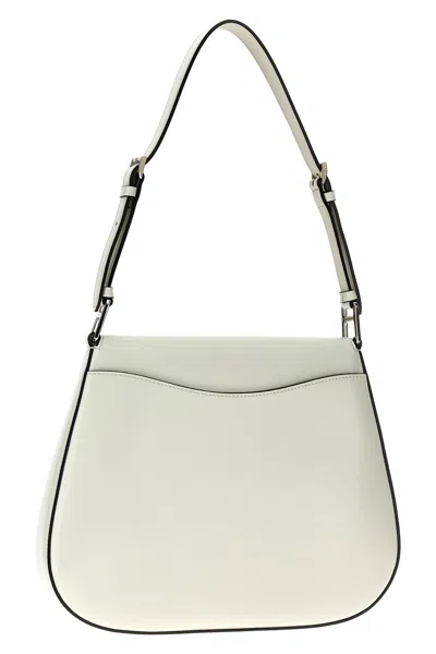 Shop Prada Women ' Cleo' Shoulder Bag In White