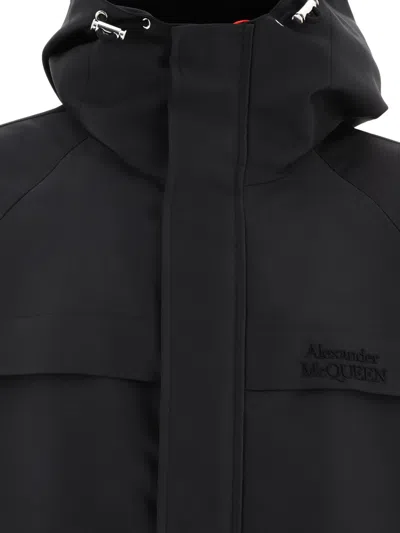 Shop Alexander Mcqueen Alexander Mc Queen Jacket With Embroidered Logo