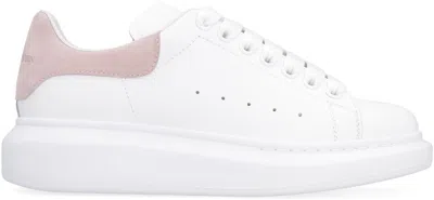 Shop Alexander Mcqueen Sneakers In White/patchouli 161