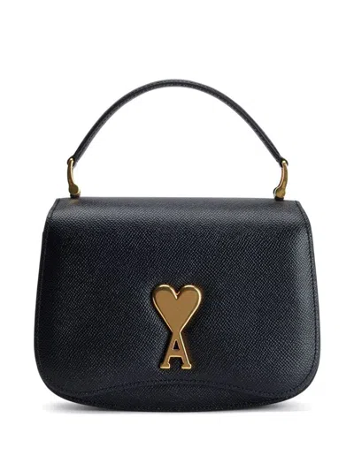 Shop Ami Alexandre Mattiussi Ami Paris Handbags In Black