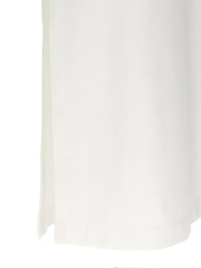 Shop Brunello Cucinelli 'monile' Maxi Dress In White