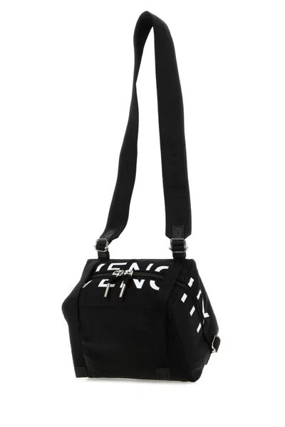 Shop Givenchy Shoulder Bags In Black&white