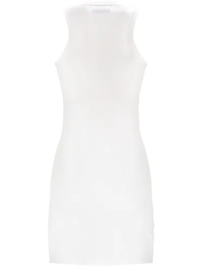 Shop Off-white Off White Dresses In Coconut
