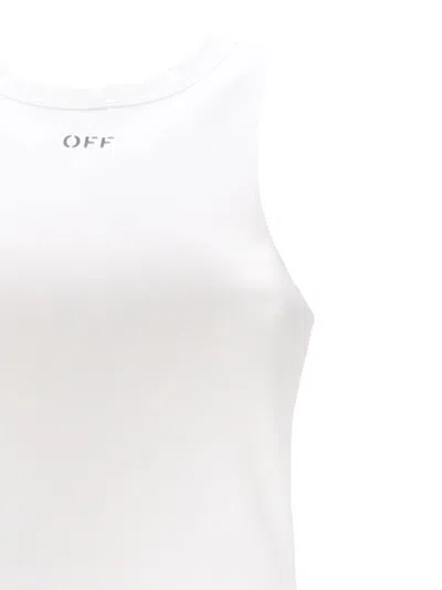 Shop Off-white Off White Dresses In Coconut