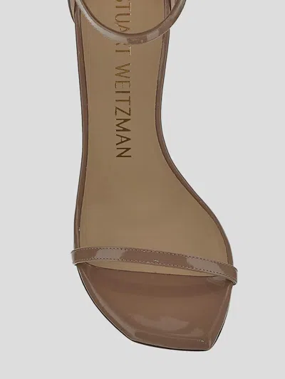 Shop Stuart Weitzman Sandals In Fawn