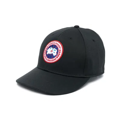 Shop Canada Goose Caps In Black