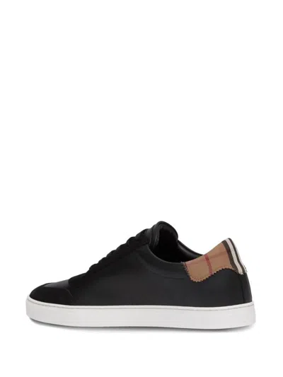 Shop Burberry Trainers Shoes In Black