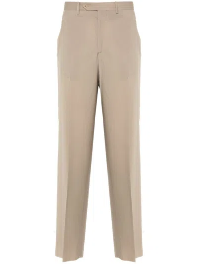 Shop Paura Troy Classic Pant Clothing In 730 Light Sand