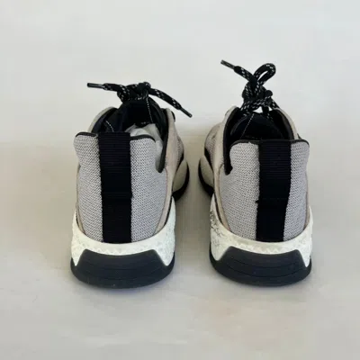 Pre-owned Chanel 2021 Interlocking Cc Logo Sneakers, 38.5