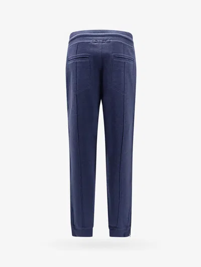 Shop Brunello Cucinelli Man Trouser Man Blue Pants