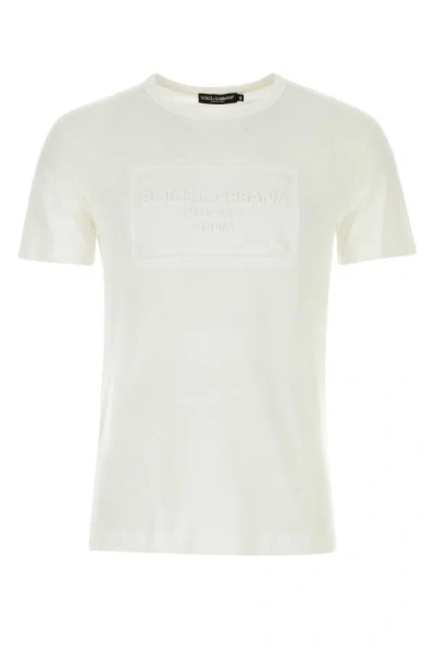 Shop Dolce & Gabbana Man T-shirt M/corta Giro In Multicolor