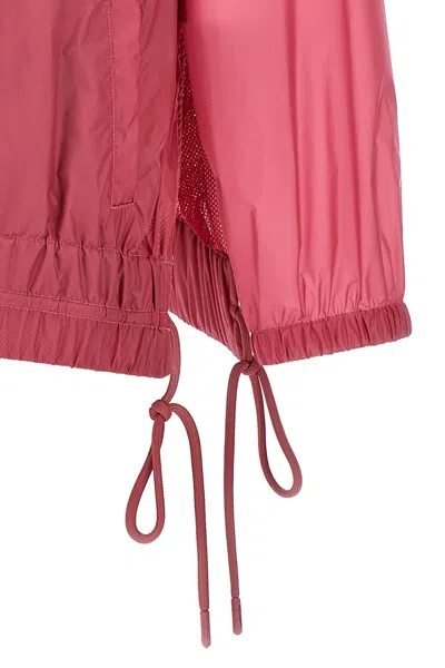 Shop Moncler Women 'pointu' Jacket In Pink