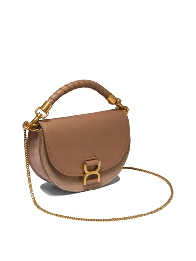 Shop Chloé "marcie" Chain Flap Bag