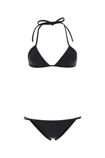 Shop Gucci Swimsuits In Black