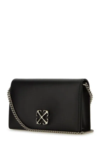 Off-white Off White Wallets In Blacksilver