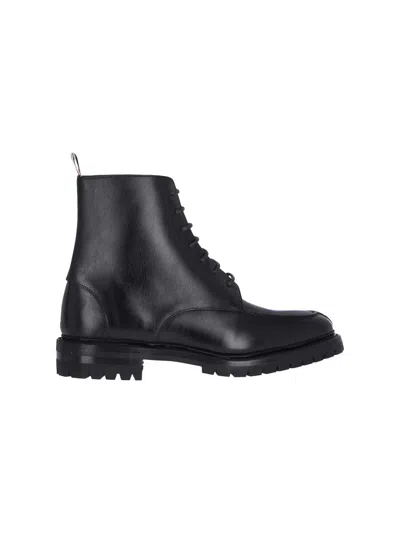 Shop Thom Browne Boots In Black