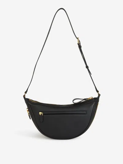 Shop Tom Ford Grained Leather Crossbody Bag In Expandable Buckle Zipper Through Base