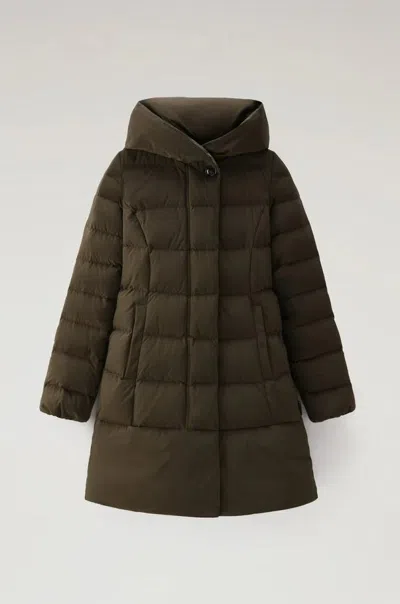 Shop Woolrich Coats In Green