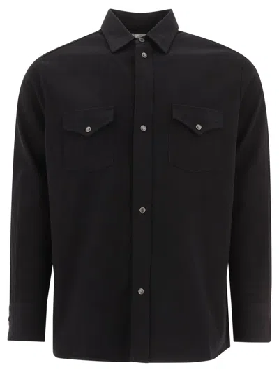 Shop One Of These Days "western" Shirt In Black