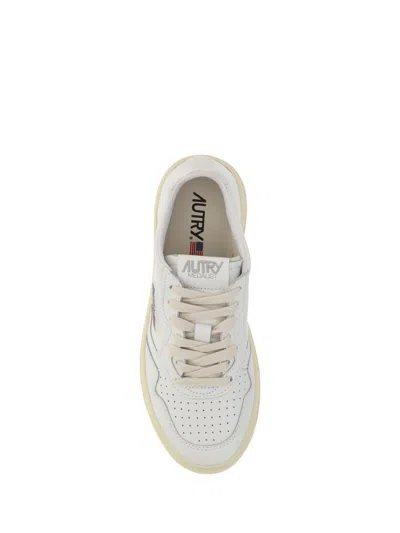 Shop Autry Sneakers In Wht/wht