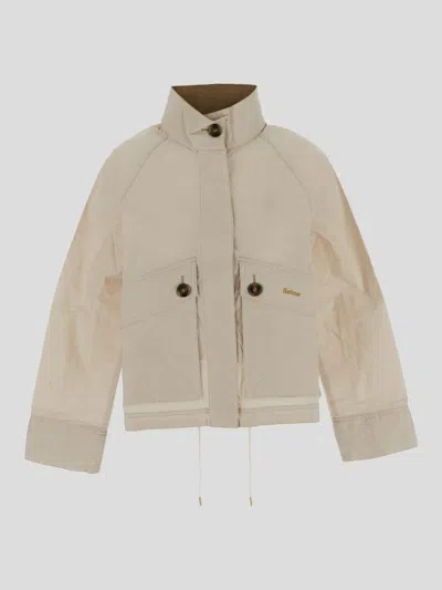 Shop Barbour Jacket In Oatmeal