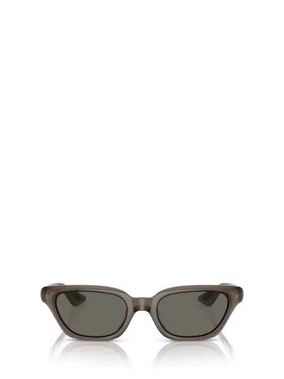 Shop Oliver Peoples Sunglasses In Taupe