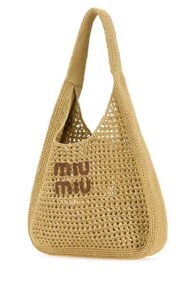 Shop Miu Miu Handbags. In Beige O Tan