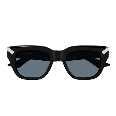 Shop Alexander Mcqueen Sunglasses In Black