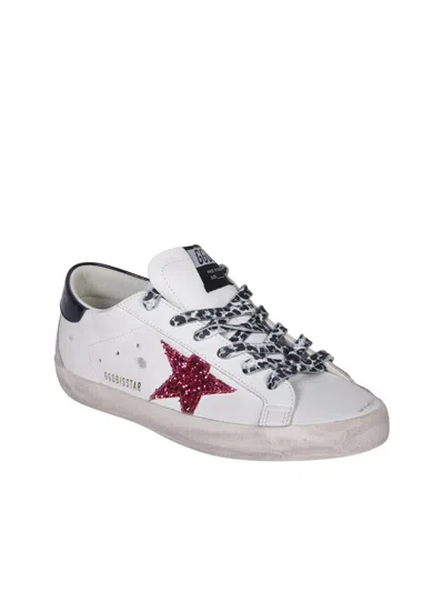 Shop Golden Goose Sneakers In White