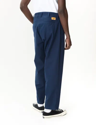 Shop Service Works Twill Part Timer Pant In Navy Blue